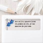 Sterren van David Champagne Etiket (Insitu)