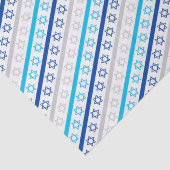 Sterren van David voor Chanoeka Tissuepapier (Detail)