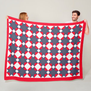 Sterren van Hope Americana Shower Fleece Blanket Deken