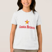 Sterren van Spanje - Costa Brava Tri-Blend Shirt (Voorkant)