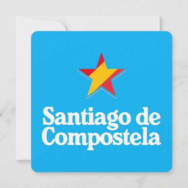 Sterren van Spanje – Santiago de Compostela (Voorkant)