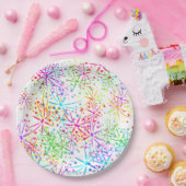 Sterren voor regenboogschieten met bord (Feest)