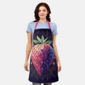 Sterrenaardbeien Schort (Gedragen)