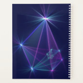 Sterrenbeeld, Abstracte Fantasie Fractale Kunst Na Planner (Achterkant)