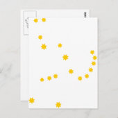 sterrenbeeld briefkaart (Voorkant / Achterkant)