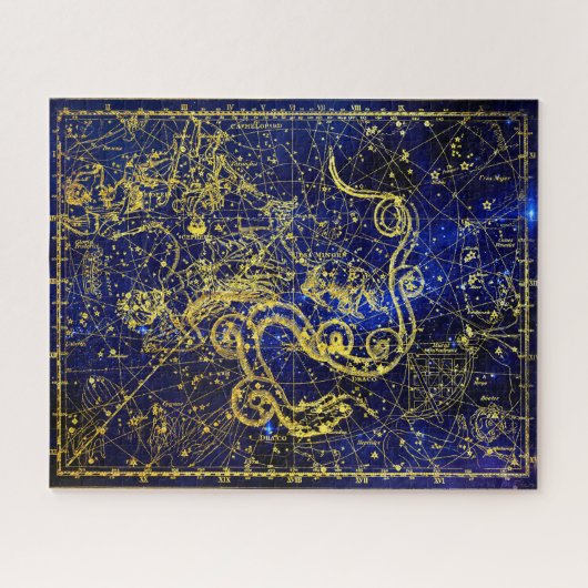 Sterrenbeeld Draak Legpuzzel (Horizontaal)