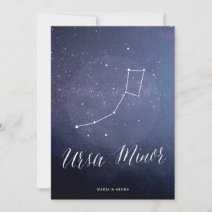 Sterrenbeeld Hemeltafel nummer Ursa Minor Kaart
