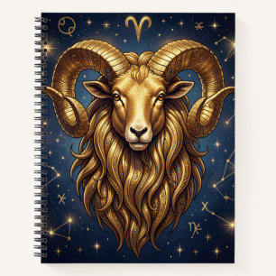Sterrenbeeld Ram Astrologie Eigenschappen & Data Notitieboek