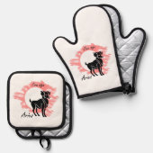 Sterrenbeeld - Ram Ovenwant & Pannenlap Set (Voorkant / Achterkant)