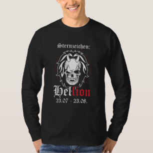 Sterrenbeeld Rock Hellion voor Leeuw T-shirt