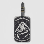 sterrenbeeld Schorpioen Bagagelabel (Voorkant (verticaal))