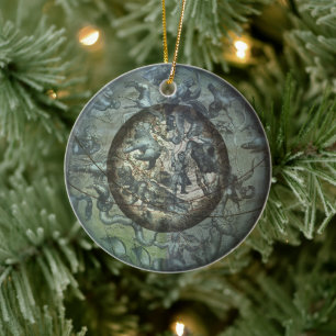 sterrenbeeld sterrenkunde keramisch ornament