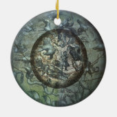  sterrenbeeld sterrenkunde keramisch ornament (Achterkant)