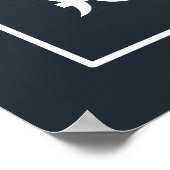 sterrenbeeld Vissen Poster (Hoek)