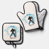 Sterrenbeeld - Waterman Ovenwant & Pannenlap Set (Voorkant / Achterkant)