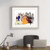 Sterrenbeelden, mode schets, kunstwerk, landschap, poster