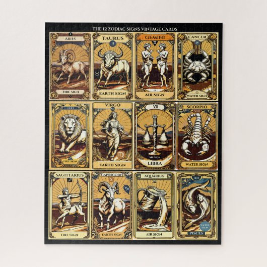  sterrenbeelden puzzel – Tarot-geïnspireerde Astro (Verticaal)