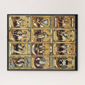  sterrenbeelden puzzel – Tarot-geïnspireerde Astro (Horizontaal)