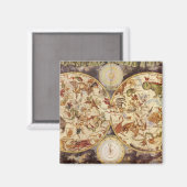 Sterrenbeelden, sterrenkunde, Frederik de Wit Magneet (Voorkant / Achterkant)