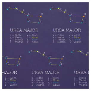 Sterrenconstellatie Ursa Major Stof