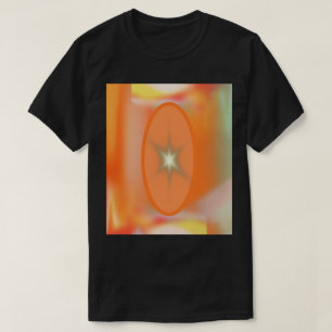 STERRENEXPLOSIE GEOMETRISCHE KUNST T-SHIRT