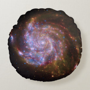 Sterrengeboorte in het Pinwheel: M101 Galaxy Rond Kussen