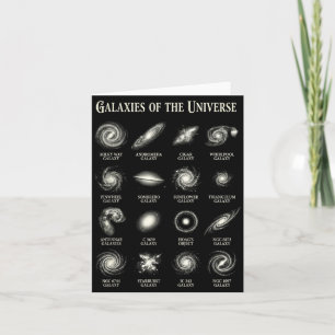 Sterrengestelsels Van Het Universum Vintage Ruimte Kaart