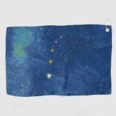 Sterrenhemel illustratie golfhanddoek (Horizontaal)
