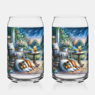 Sterrenhemel Tuin Veranda Sheltie Droom Blikvorm Glas