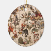  sterrenkaart van Constellation door Backer en Bro Keramisch Ornament (Links)