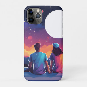 Sterrenkijken Paar iPhone 11 Pro Hoesje