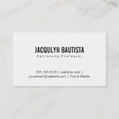 Sterrenkijker | Telescoop Visitekaartje (Achterkant)