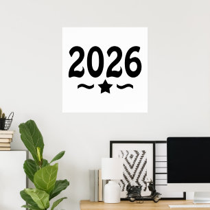 Sterrenklasse van Afstuderen 2026 Poster
