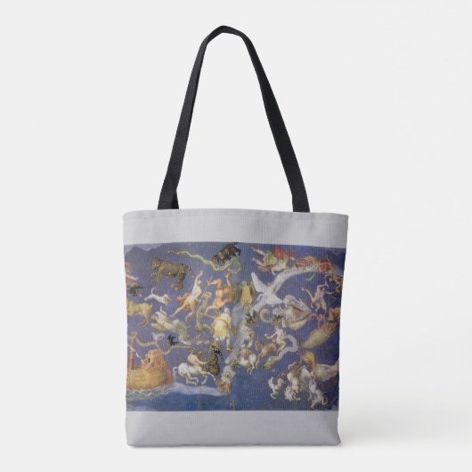sterrenkunde Celestial Constellations Fresco Draagtas (Achterkant)