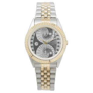  sterrenkunde Kircher Lunation Horloge