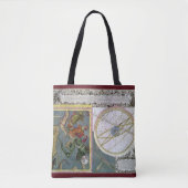 sterrenkunde, komeetpad door Matthaeus Seutter Draagtas (Voorkant)