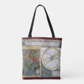 sterrenkunde, komeetpad door Matthaeus Seutter Draagtas (Achterkant)