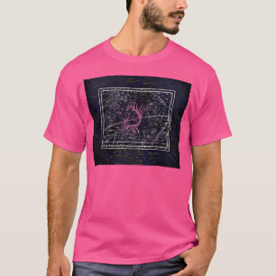 Sterrenkunde Sterrenkunde Constellatie Zip T-shirt