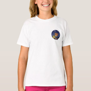 Sterrenlicht Beer Lantaarn Nachtpad Kinderen T-shirt