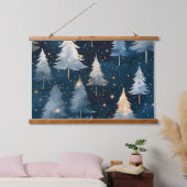 Sterrenlicht Evergreen Dreams Botanisch Hangend Wandkleed (Slaapkamer)