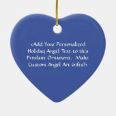 Sterrennacht Angel Art Gift Ornament (Achterkant)