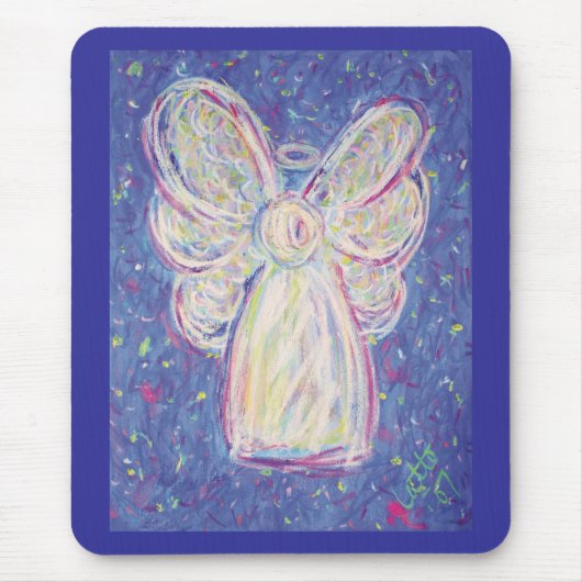 Sterrennacht Angel Mousepad Muismat (Voorkant)