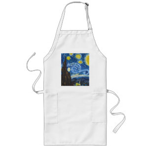 Sterrennacht Apron Lang Schort