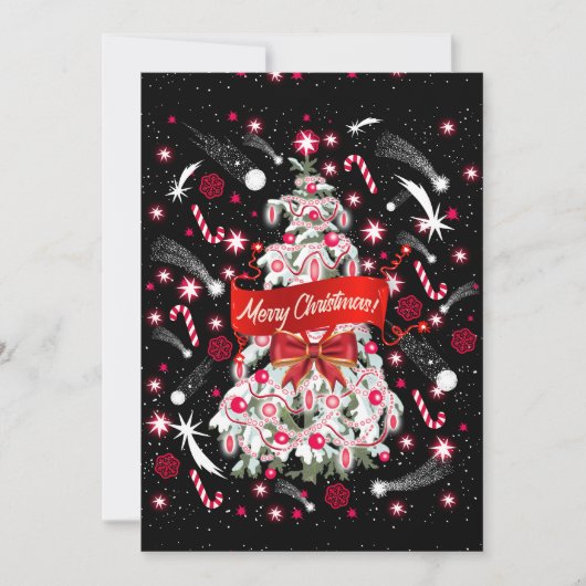 Sterrennacht Bedankkaart (Voorkant)