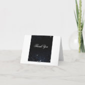 Sterrennacht bedankpas bedankkaart (Achterkant)