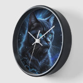 Sterrennacht Blue Black Cat Splash Art (Hoek)