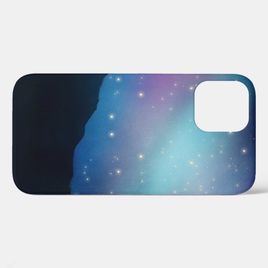 Sterrennacht Borealis iPhone/iPad case (Achterkant (horizontaal))