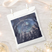 Sterrennacht Bos Bruiloft Bedankzakje (Geknipt)