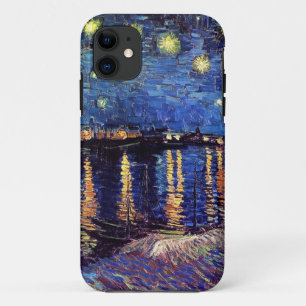 Sterrennacht boven de Rhône, door Vincent van Gogh iPhone 11 Hoesje