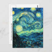 Sterrennacht Briefkaart (Voorkant / Achterkant)